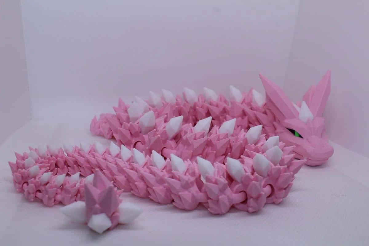 Pink with White Crystals