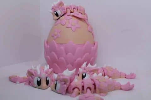 Mini Blossom Dragon Egg &amp; Hatchlings