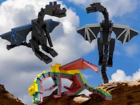 Minecraft Flexi Ender Dragon