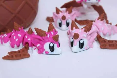 Mini Ice Cream Dragon Egg &amp; Hatchlings - Image 4