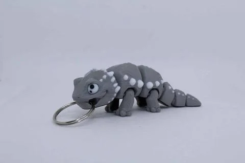 Flexi Baby Bearded Dragon Keyring