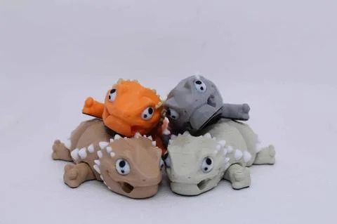 Flexi Baby Bearded Dragon Keyring - Image 3