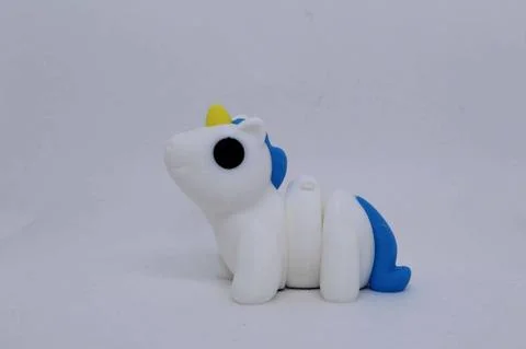 Flexi Baby Unicorn Keyring - Image 2
