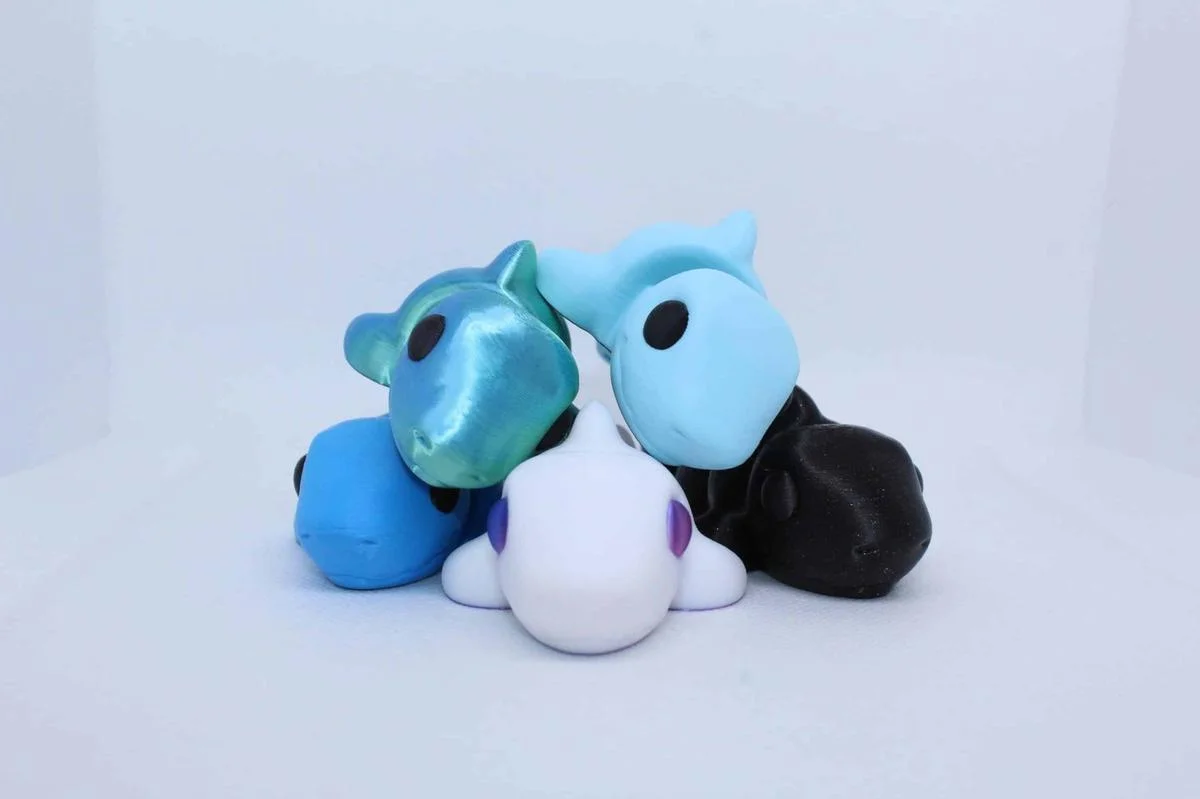 Flexi Baby Shark Keyring