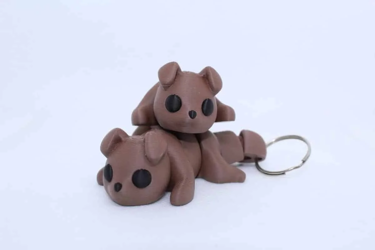 Flexi Puppy Keyring