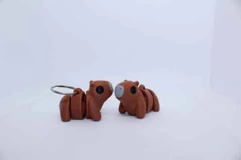 Flexi Baby Capybara Keyring - Image 4