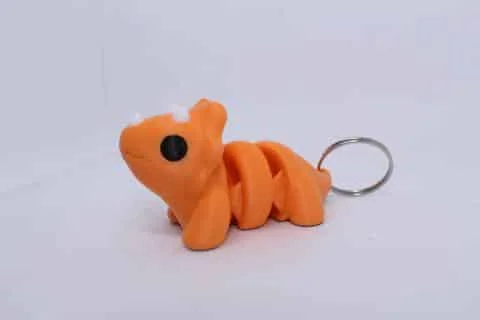Flexi Baby Triceratops Keyring - Image 2