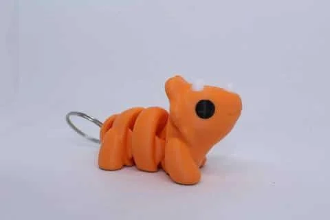 Flexi Baby Triceratops Keyring - Image 3
