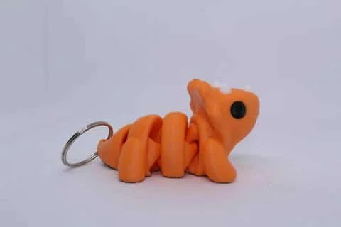 Flexi Baby Triceratops Keyring - Image 4